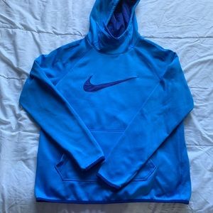 Blue nike sweatshirt